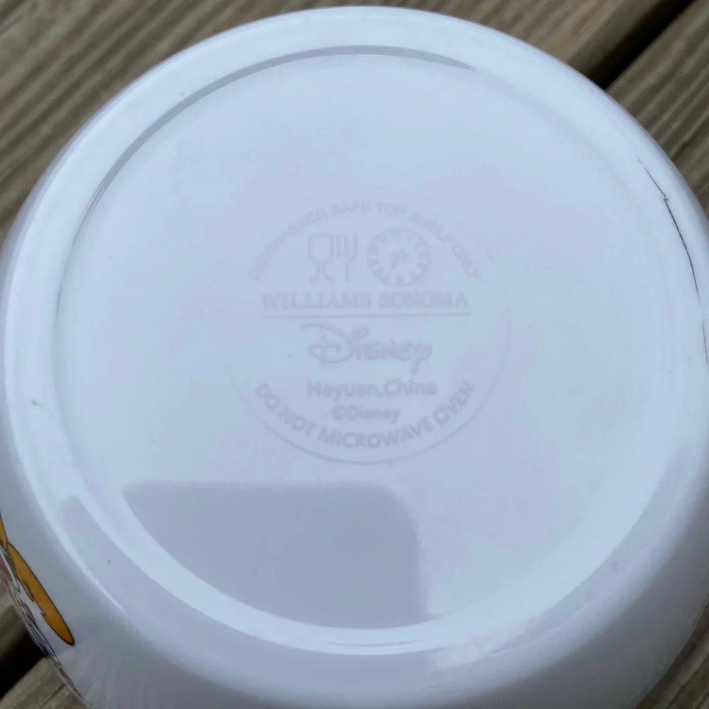 William Sonoma Disney Mickey Mouse Festive Plate and Bowl Set